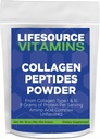 生活来源维生素Collagen Peptides粉 - 45名服务员、发型、钉子、皮肤、骨骼和联合保健员、不喜爱者、Keto和Paleo