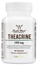 热碱(Teacrine) 100 Mg, 60 Capsules - 能量和焦点补充剂(类似于咖啡因药剂,但更低沉和耐久) Non-GMO和Gluten Free by Double Wood