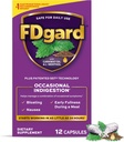 FDgard Gut 健康补充品、消化不良、恶心和布洛丁、胃气肿、12个胃气肿