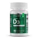 D3 维生素 5,000 IU 含橄榄油的软胶,用于骨、肌肉、和免疫支持