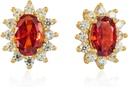 14K 黄金 彩色 925 Sterling 银色 红色 立方体