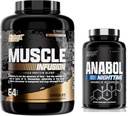 Nutrex 研究 Whey蛋白粉,巧克力 Anabol PM Nighttime 肌肉构建与睡眠援助