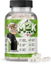 乏味营养 M2K:Mgtein Magnesium L-threonate & Ashwagandha 补充剂 - 1500mg Magtein, 300mg KSM-66, + 200mg Magnesium