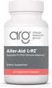 过敏研究小组 Aller-Aid L92 补编 - 含酸性乳酸酯、印度Frankincense、Boswellic酸、植物胶囊 - 60个
