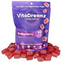 Melatonin Gummys for Sleep - 天然睡眠援助补编,配L-Theanine & GABA - SleepEZ Pillowz 60 Counter