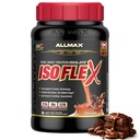 AllMAX ISOFLEX 蛋白质隔离剂,巧克力 - 2磅 - 27克蛋白质 Per Scoop - 零脂肪和糖 - 99% 自由乳糖 - Gluten Free & Soy - 免费 - 约30种