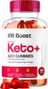 X10 Boost Keto ACV Gummys 高级公式 1050MG 高级公式 X 10 Boost Keto Plus Gummys Premium Formules 苹果苹果苹果 苹果 葡萄酒 Gummys, All Natural Gomitas, 60 Gummys for 1 个月