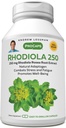 安卓·莱斯曼·罗迪奥拉·罗斯(英语:Rhodiola Rosea) 250mg - 240 capsules - 标准化摘录. 自然适应原物. 战斗压力和肥胖。 促进健康福祉。 没有附加物。 细小容易吞咽的笼盖