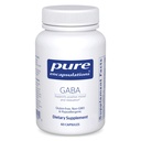 纯封装 GABA - 支持放松和中度偶尔应激的补充 - 与GABA氨基酸Premium GABA - 60 Capsules