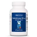过敏性研究小组 Nattokinase 50mg 补充 - NSK-SD 1000 FU,心血管支持,循环健康,蔬菜卡普勒斯 - 300