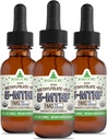 RawGuru 甲基folate 1mg + 维生素B12 - 有机 Vegan 甲基化 B12 配有 Trace Minerals - Nano-Processed & 增强液态 - 300 series of Vegan drops 每30 ml, pack of 3