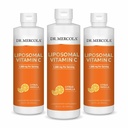 Mercola Liposomal Vitamin C博士 -- -- 抗氧化剂和免疫支持补充剂 -- -- 包括维生素E -- -- 无转基因、无糖和无豆 -- -- Citrus Vanilla Flavor -- -- 450毫升(30架) -- -- 3包
