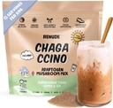 Renude Chagaccino - Chaga 蘑菇粉, 蘑菇咖啡 与适应原体, 自然能源和免疫支持混合, Vegan, Keto, Zero Calorie 蘑菇 混合粉 - 15 服务