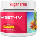 Sweet IV Electrolyte Power – 3.9g 服务 火烈酒 混合镁,铜 – 40 服务 镁 火烈酒 用于运动全能,运动员 – 美味和刷新 (Fruit Punch)