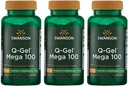 Swanson Q-Gel Mega 100 Migrams 60 Sgels (3 Pack) (英语).