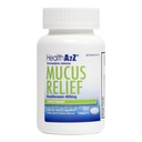 Guaifenesin 400mg 即时释放预期者 胸腔摄入和 Mucus 救济 150块药片