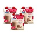 Atkins Creamy 巧克力 肉片大小 蛋白质 23g 蛋白质 低甘油 4g Net Carb, 1g Sugar, Keto 友好 12 Counter