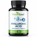 ForestLeaf Hyaluronic Acid Supplements 100mg 高生物可用食用Hyaluronic Acid Capsules + 50mg VIT C + 支持皮肤水分,联合润滑,抗衰老,头发和钉子 + 120 caps
