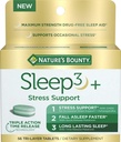 (原始内容存档于2017-07-29). Nature's Bounty Results Plus Melatonin, Sleep3 最大力量100%无药睡眠援助,与Ashwagandha的饮食补充,时间释放技术,10mg, 56 三叶片