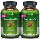 Irwin Naturals Power to Sleep PM - 120 Liquid Soft-Gels, pack of 2 - 与梅拉图宁,GABA, Ashwagandha, Valerian Root & L-Theanine - 120 总服务
