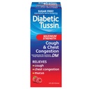 Diabetic Tussin DM 最大强度咳嗽和胸塞 减肥液体 cough Syrup, 对糖尿病患者的安全性 Berry Flavored, 4 Fl Oz (Pack of 1)