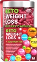 Keto Wight Loss 减肥药丸、天然食用镇静剂、用苹果苹果苹果汁的男女脂肪燃烧剂、绿咖啡豆提取剂、Curb Cravings & Hunger、代谢促进剂补充剂 -- 60 Capsules