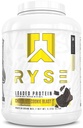 RYSE 装药蛋白粉 - 巧克力饼干爆破 - 25g Whey 蛋白质隔离剂 并集中使用 Prebiotic Fiber & MCTs - 低卡布,低糖,消化友好 - 54 services / 4 lb Tub