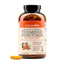 NatureWise Curcumin Turmeric 2250mg - 95% Curcuminoids & BioPerine Black Pepper 高级吸收提取 - 日常联合和免疫健康支持 - Vegan, Non-GMO, 360 Count [120-Day供应]