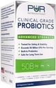 临床水平 Probiotics = 50亿科联/服务 = 10 Strains = 内建预生 = 60 Daily Capsules - 2个月供应 = 所有天然100%在美国制造
