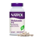 Natrol Melatonin 3毫克,安眠饮食补充剂,成人睡眠补充剂,120 Melatonin 片,120天供应