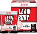 Labrada Lean Body MRP All-In-One Strawberry Meal Modern Shake, 40g 蛋白质, Whey Blend, 8g 健康脂肪 Empeal's & Fiber, 22 维生素和矿物,无人工染色, Gluten Free, (20包)