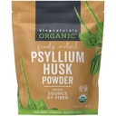 Viva Naturals Organic Pyllium Husk Powder, 24 oz – 精细地面,无味地, Vegan, Keto, Paleo, 非GMO 植物型超级食品, Gluten- Free Baking, Juices & Slipies 的纤维源头