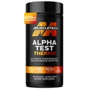肌肉Tech 热致性睾丸酮助推器,Alpha Testival Thermo - T-Boost Mens Supplement with Tribulus Terrestris - 肌肉生长、Stamina & Energy的男性健身补品 - 90药丸