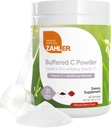 Zahler 缓冲维生素C粉 - Ascorbic Acid Vitamin C配有钙,镁,钾 Ascorbate 缓冲矿物 - Kosher Berry Flavor 非GMO 维生素C 抗氧化剂 饮用混合物 - 11 Oz