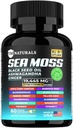 黑籽油、维生素C、Ashwagandha和木质支持和能源的涡轮-60 Vegan Capsules + 免费药盒