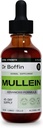 Mullein Leaf 液体提取 2 FL OZ - Extra Strenght QQ 高级公式 - 天然补充液丁酯 - 肺清洁剂和排毒 - 呼吸卫生和免疫支持滴液