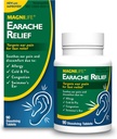 MagniLife Earache Relief, 游泳者快速行动自然救助 Ear, 疼痛和来自过敏, 冷和流感的不适 - 90 快速溶解片