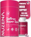 Nuzena Saffron 抽取补充品 – 88.5 mg / service – mod Confuser – Vegan – Non-GMO – 纯沙发补充品 眼睛,记忆和Mood支持 – 包 60(服务大小:1卡普尔)