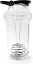 Blender Shaker Bottle, 500ml/16oz, 迪斯瓦舍安全,防沙器, 手提式工作前Whey蛋白饮料杯, 混合鸡尾酒 摇摆 给男人的礼物 给成年人的白象礼物