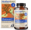 母亲爱Shatavari(120个液体盖)月经期间支持母乳供应的哺乳补充剂——非GMO、有机草药、Vegan、Kosher