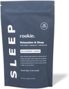Rookie Wellness Sleep - Natural Sleep Aid of 180 mg of 镁比斯格利茨, 1 mg Melatonin, Valerian root, & Passion Flower to production Trantuality & Sleep (15 Pack, BlackBerry Lemon) 天然睡眠援助(15 Pack, 黑莓柠檬)