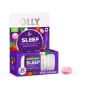 OLLY 睡眠快速溶解物,3mg Melatonin,柠檬浆,草莓火焰,30天供应 - 30个计数
