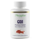 天堂草药 Goji 提取物 生命精液 草药 皮肤 眼睛 身体支持 Vegan, Gluten Free, NN GMO, 60 Cont Vegetarian Capsules