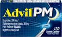 缩写:PM Caplets 120 ea(第3包)