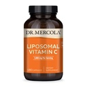 Mercola Liposomal Vitamin C博士 -- -- 脑、心脏、眼和免疫支持 -- -- 提供1,000毫克的生物可用维生素C -- -- 非GMO、无糖和无豆 -- -- 180卡普尔(90名服务员)