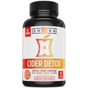 周氏仙人掌-苹果仙人掌Vinegar Capsules with Mother, Raw Natural ACV Pills for Women & Men, Herbal Complex with Turmeric & Cayenne Pepper - 60 Vegan Capsules (英语:美国英语).