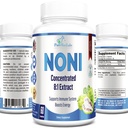 Noni Capsules - Noni水果提取,(莫林达,Citrifolia),免疫支持 - 60 Capsules