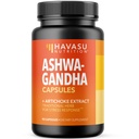 Ashwagandha 1000mg 与 Artichoke 提取 - Ashwagandha Capsules 压力、模具和能量支持 - 男女适应性草药支持 - 90 Vegan, 非GMO Capsules, 45名服务员