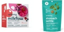 UpSpring Milkflow Electrolyte 母乳喂养补充饮料 与Fenugreek 胃溶液混合 与姜汁、柠檬、斯皮尔明特和B6 偶发性肠胃减肥/上胃