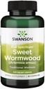 Swanson Sweet Wormwood - 可能促进GI Gut健康,微生物平衡和消化健康支持 - 青蒿素草药补充剂 - (90 Capsules,425 mg Each)